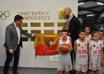 Adrian Bogucki uhonorowany w hali Trapez