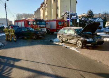 Wymusił pierwszeństwo i doprowadził do kolizji