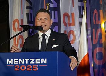 Spotkanie wyborcze Sławomira Mentzena na Rynku w Lesznie (zdjęcia)