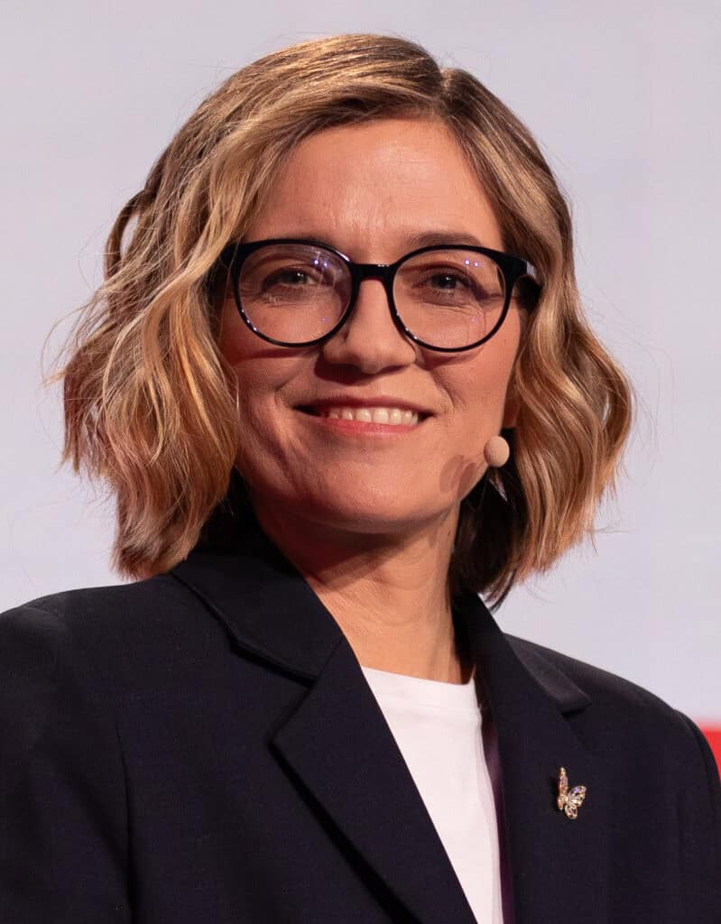  12 Maja 2025 Debata Prezydencka Hala Sportowa Końskie 11 Kwietnia 2024   Biejat 01 Cropped