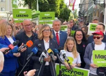 Magdalena Biejat w Lesznie. Przekonywała, by nie głosować na „mniejsze zło”