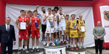 Ogromne emocje w finale koszykówki 3×3 chłopców