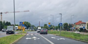 Nowe oznakowanie rondzie Żwirki i Wigury!