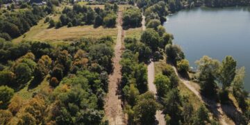 Wkrótce nowa ścieżka przy zbiorniku w Zaborowie