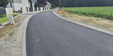 Ulica Spacerowa w Gołanicach ukończona