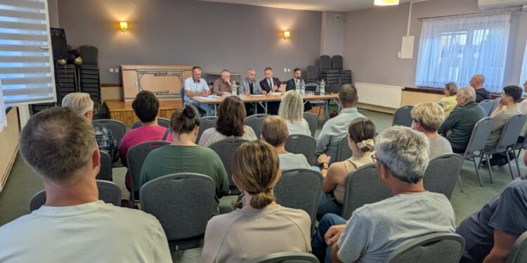 Zdjęcie z zebrania wiejskiego 6 Września 2025 Zdjęcie Z Zebrania Wiejskiego