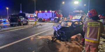 Tragiczny finał środowego wypadku w Lesznie